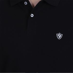 Kawach  Anti-odour Antimicrobial Polo T-Shirt for Men - Black
