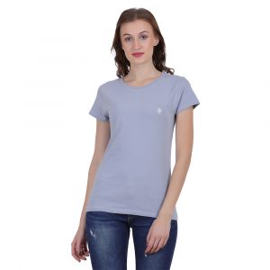 Kawach Anti-odour Antimicrobial Round Neck T-Shirt for Women - Grey
