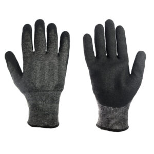 KAWACH Safety Hand Gloves / Heat/Cut/Splash Resistance / Anti Slip Gloves / Polymer coated non-slip gloves (Free Size)